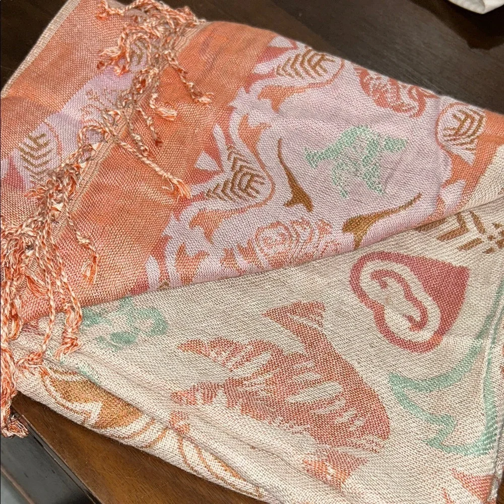 Ford Warriors In Pink Colorful Patterned Scarf